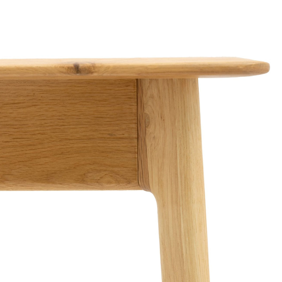 Gallery Direct Madrid 1 Drawer Desk 1300x500x750mm