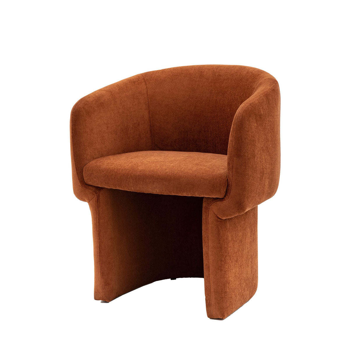 Gallery Direct Holm Dining Chair Rust 640x620x760mm