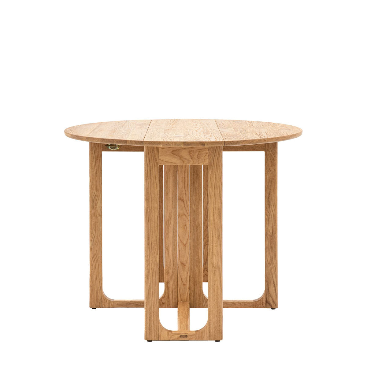Gallery Direct Craft Folding Dining Table Natural 1000x1000x750mm