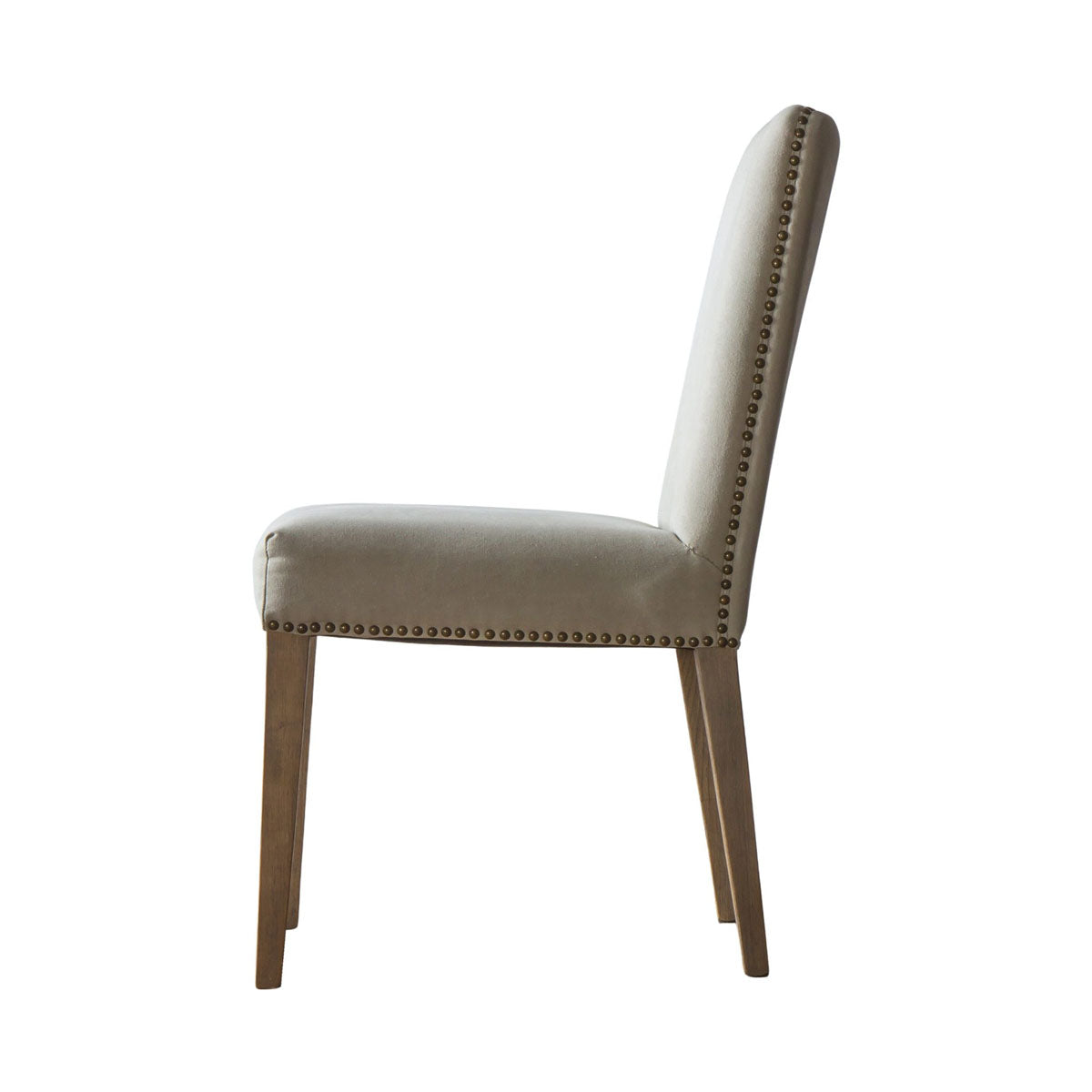 Gallery Direct Rex Dining Chair Cement Linen (2pk)