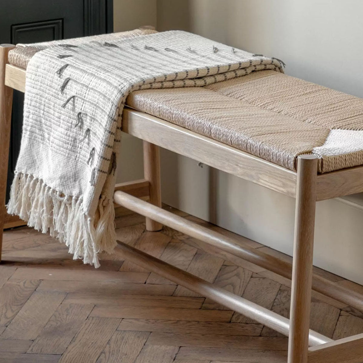 Gallery Direct Eton Rope Bench 1100x435x450mm