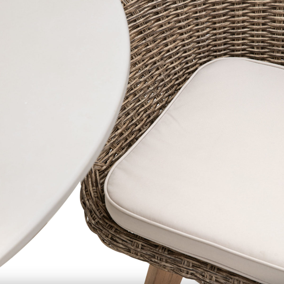 Gallery Direct Avena 4 Seater Round Dining Set