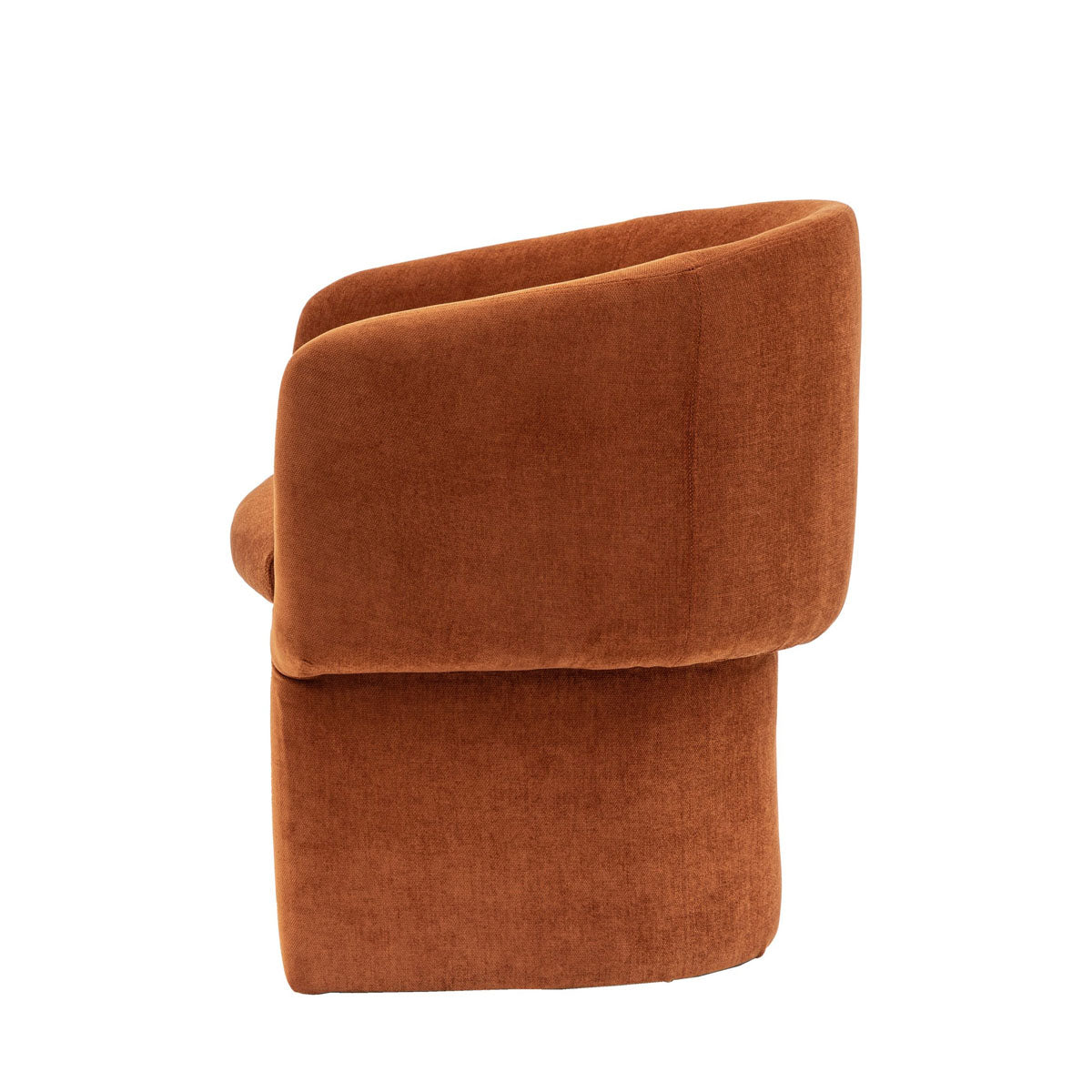 Gallery Direct Holm Dining Chair Rust 640x620x760mm