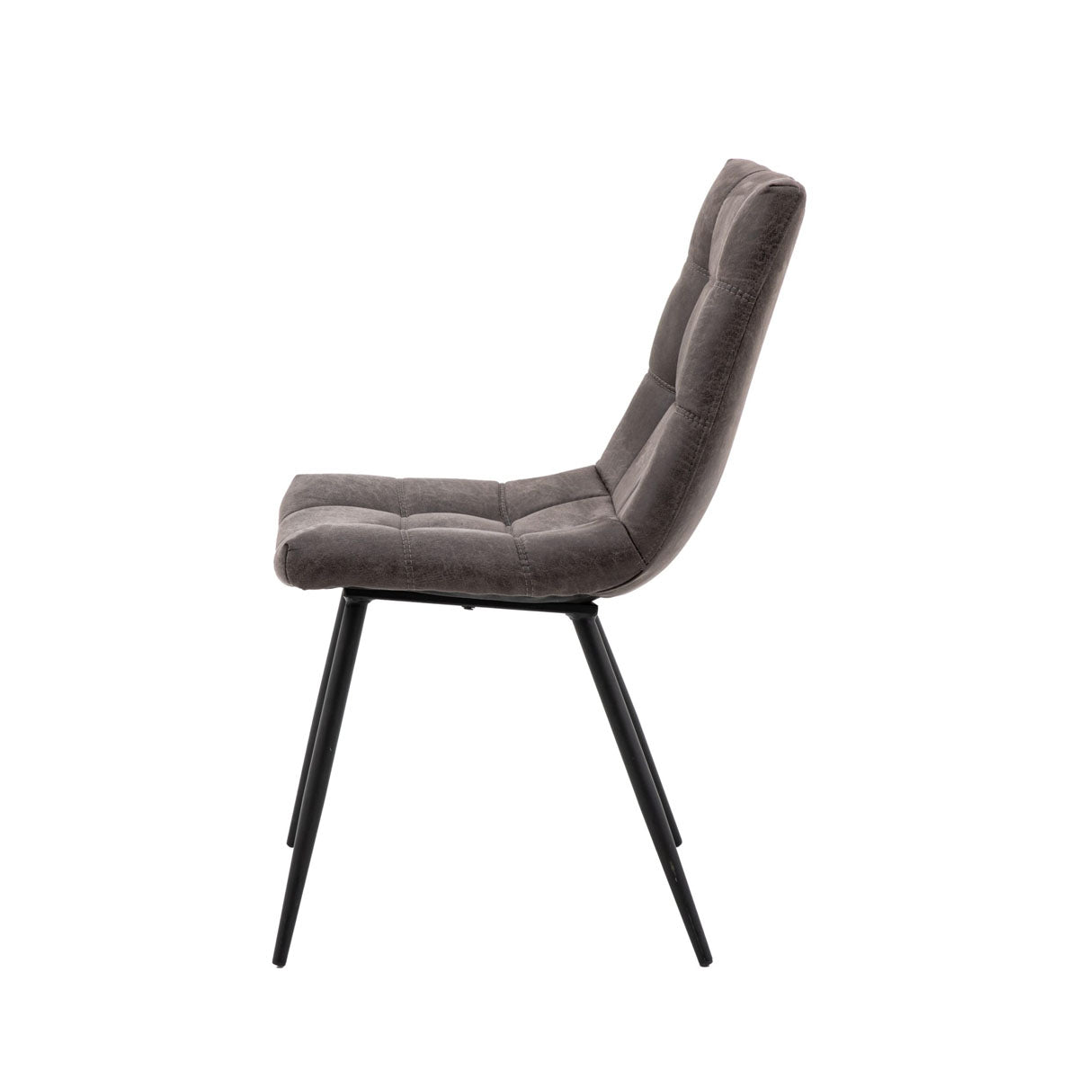 Gallery Direct Darwin Grey Chair (2pk)