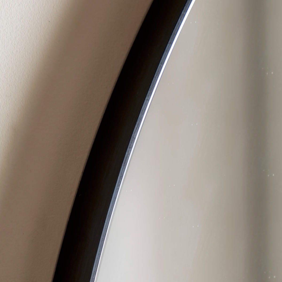 Gallery Direct Holworth Overmantle Mirror Black 900x1100mm