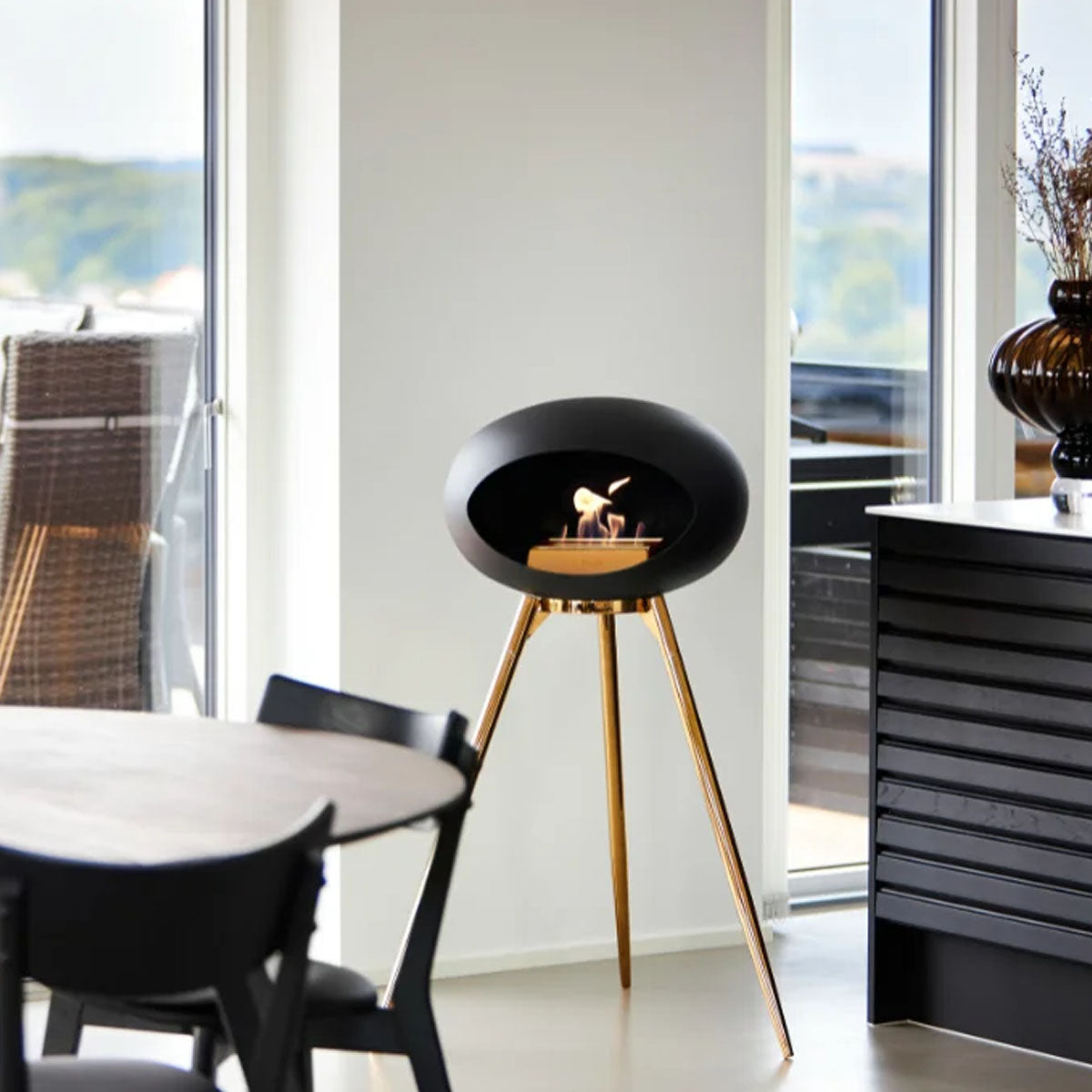 Le Feu Ground Wood High - Black