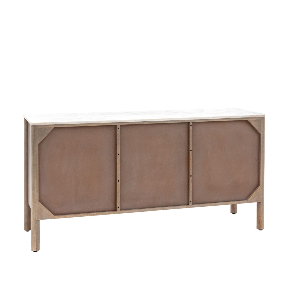 Gallery Direct Marmo 3 Door Sideboard 1516x450x750mm