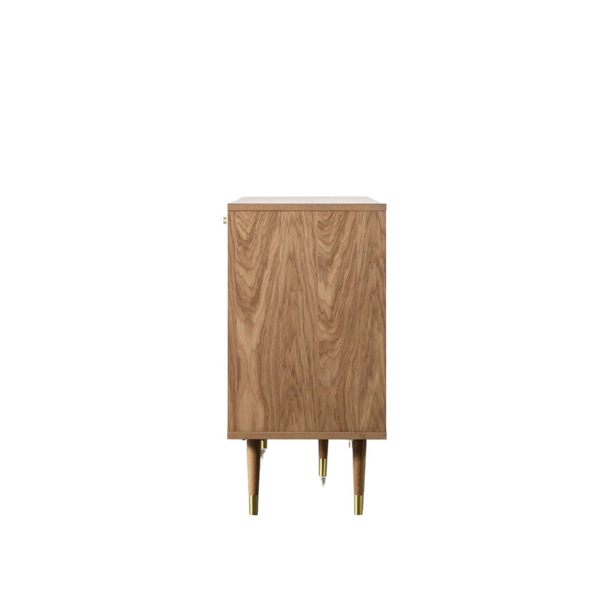 Gallery Direct Newbury Sideboard Oak White 1600x400x790mm