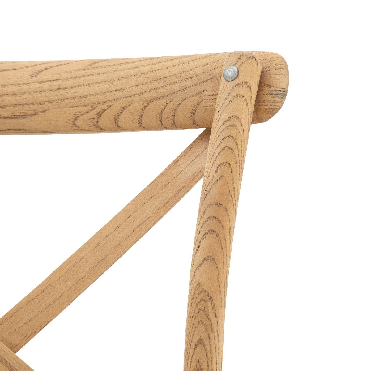 Gallery Direct Cafe Chair Oak/Rattan (2pk)