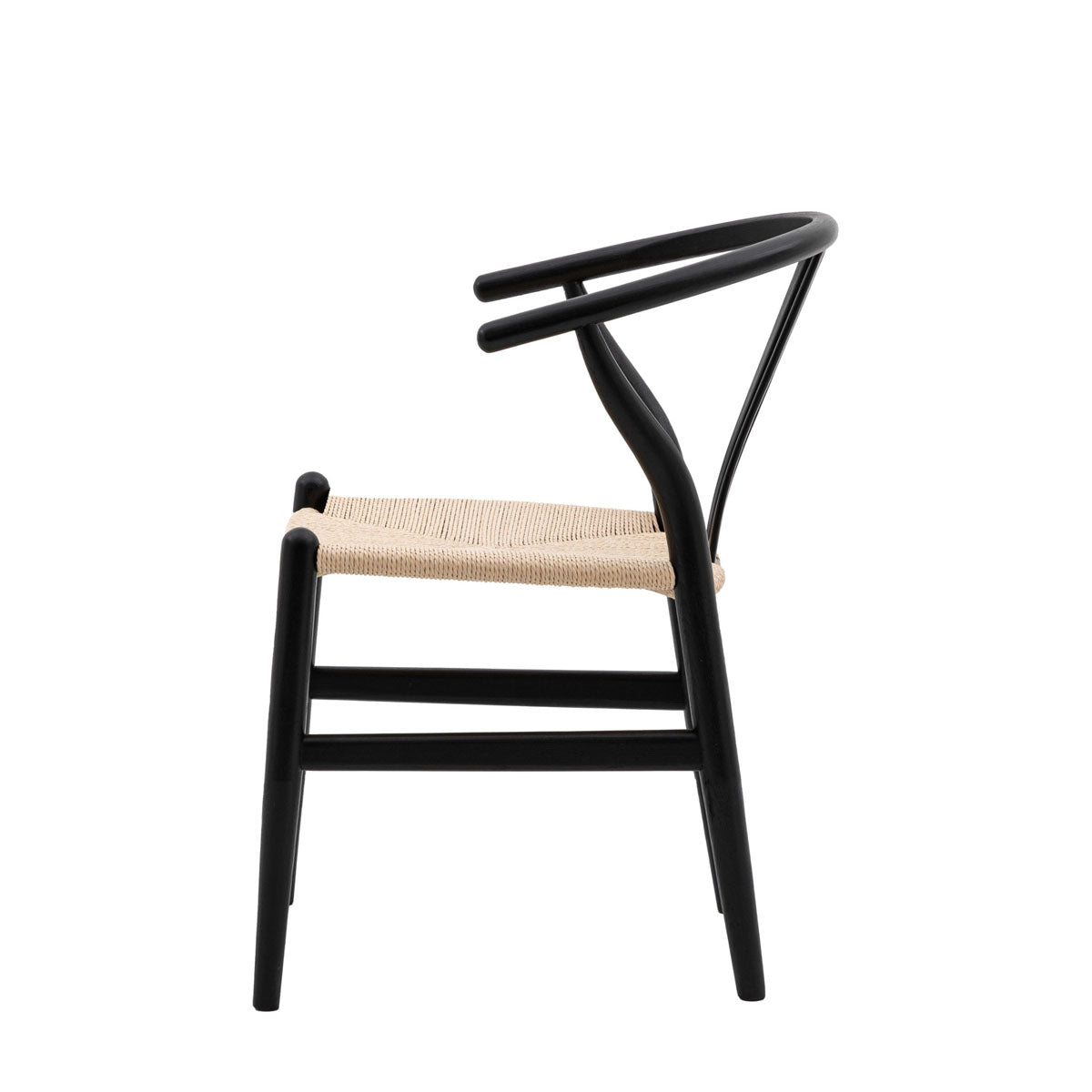 Gallery Direct Whitney Chair Black (2pk)