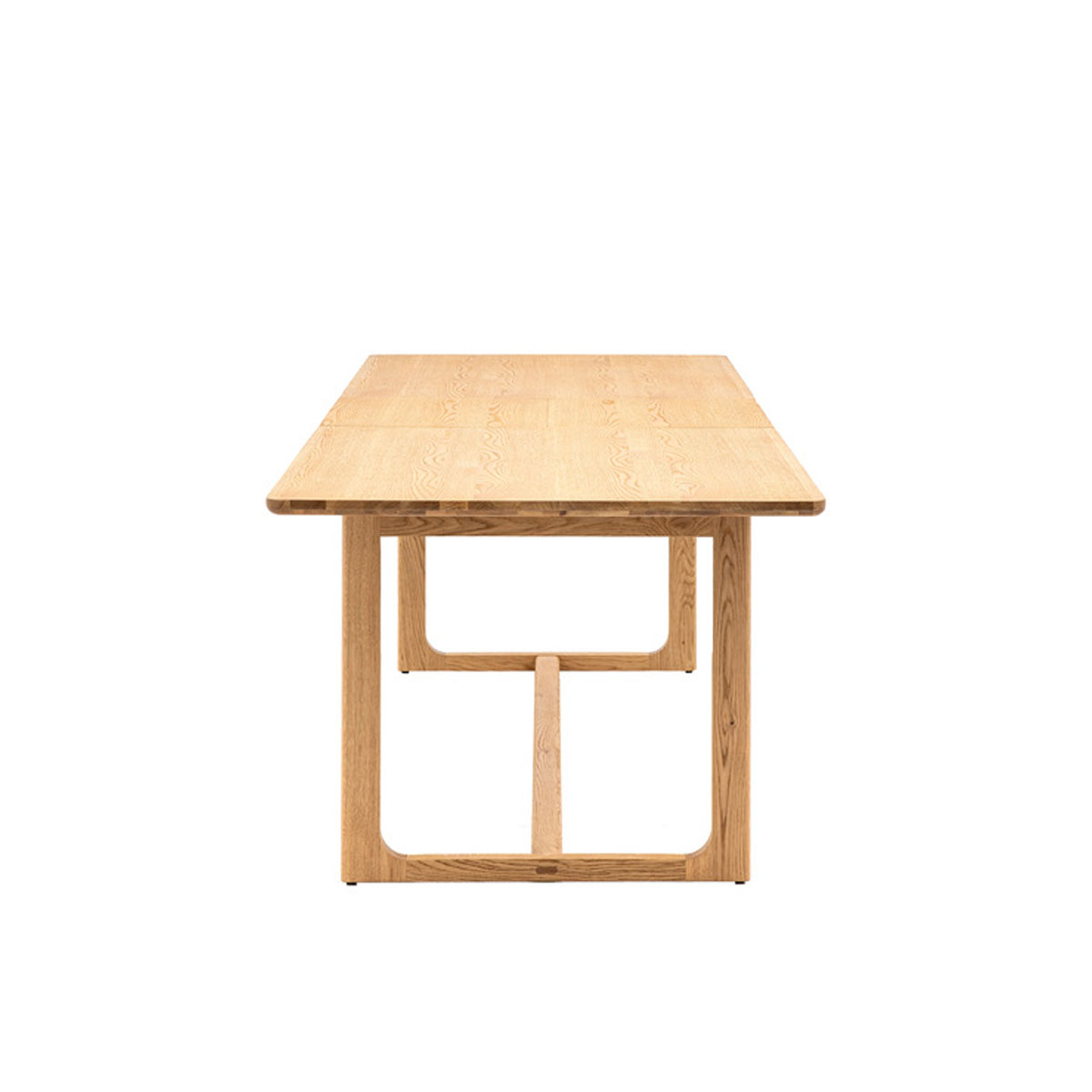 Gallery Direct Craft Ext Dining Table Natural 2000/2500x950x750mm