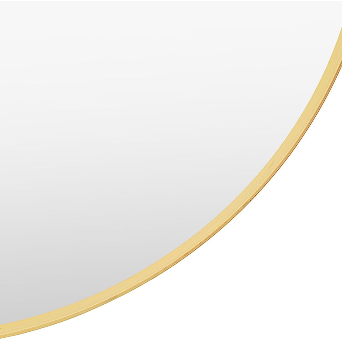 Gallery Direct Holworth Pebble Mirror Gold 700x900mm