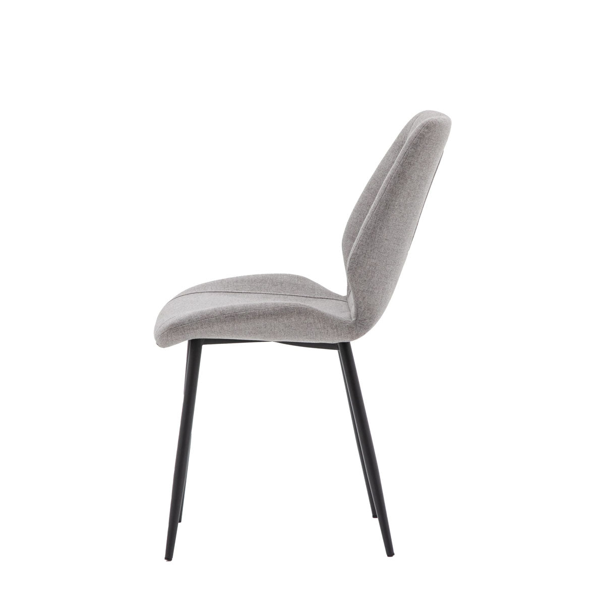 Gallery Direct Manford Dining Chair Light Grey (2pk)