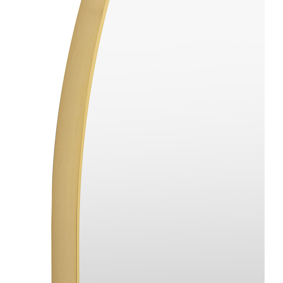 Gallery Direct Holworth Overmantle Mirror Gold 900x1100mm