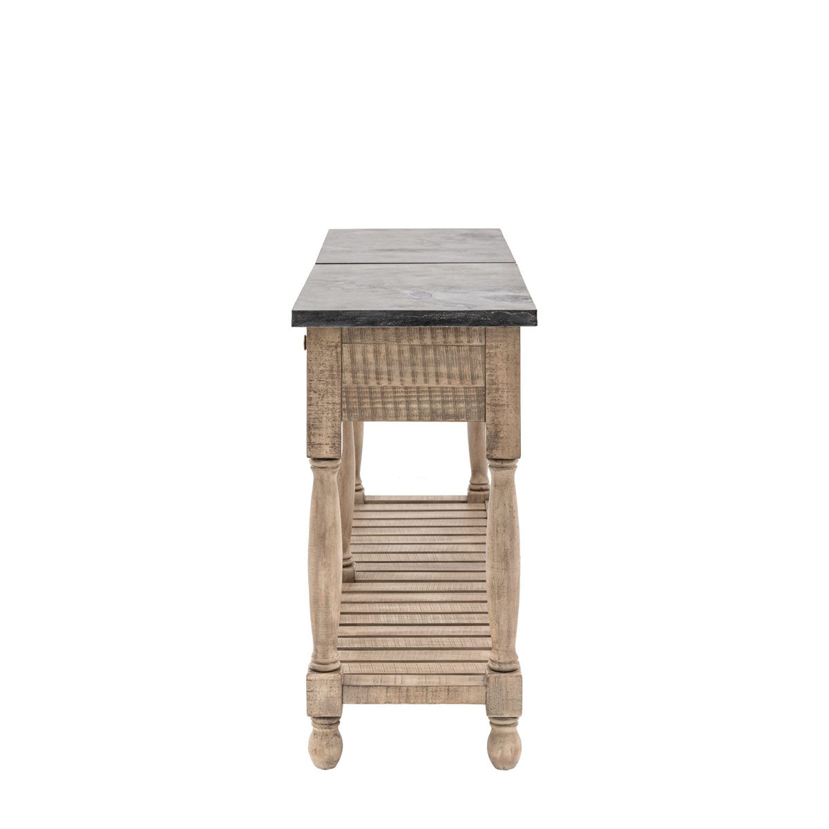 Gallery Direct Vancouver 2 Drawer Console 1650x450x840mm