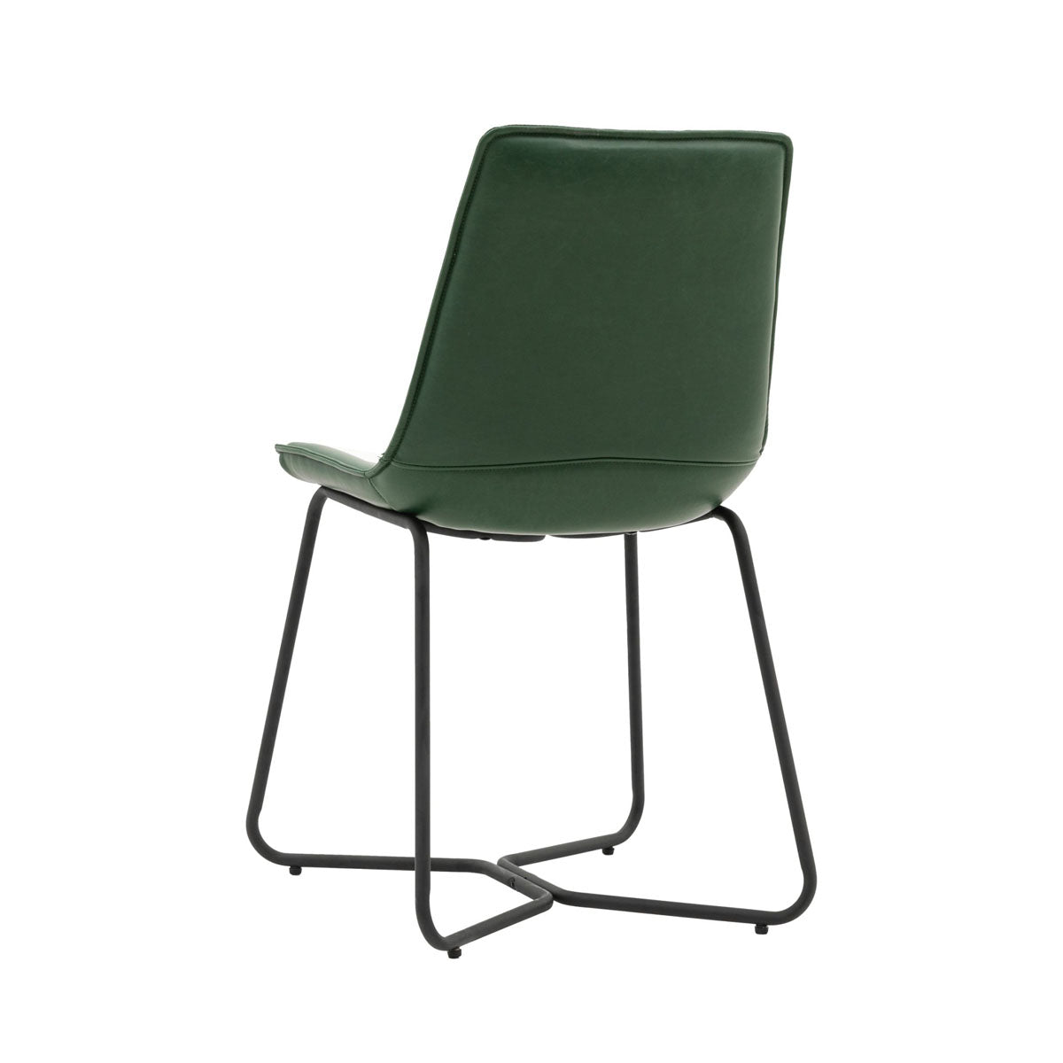 Gallery Direct Hawking Chair Green (2pk) 490x550x860mm