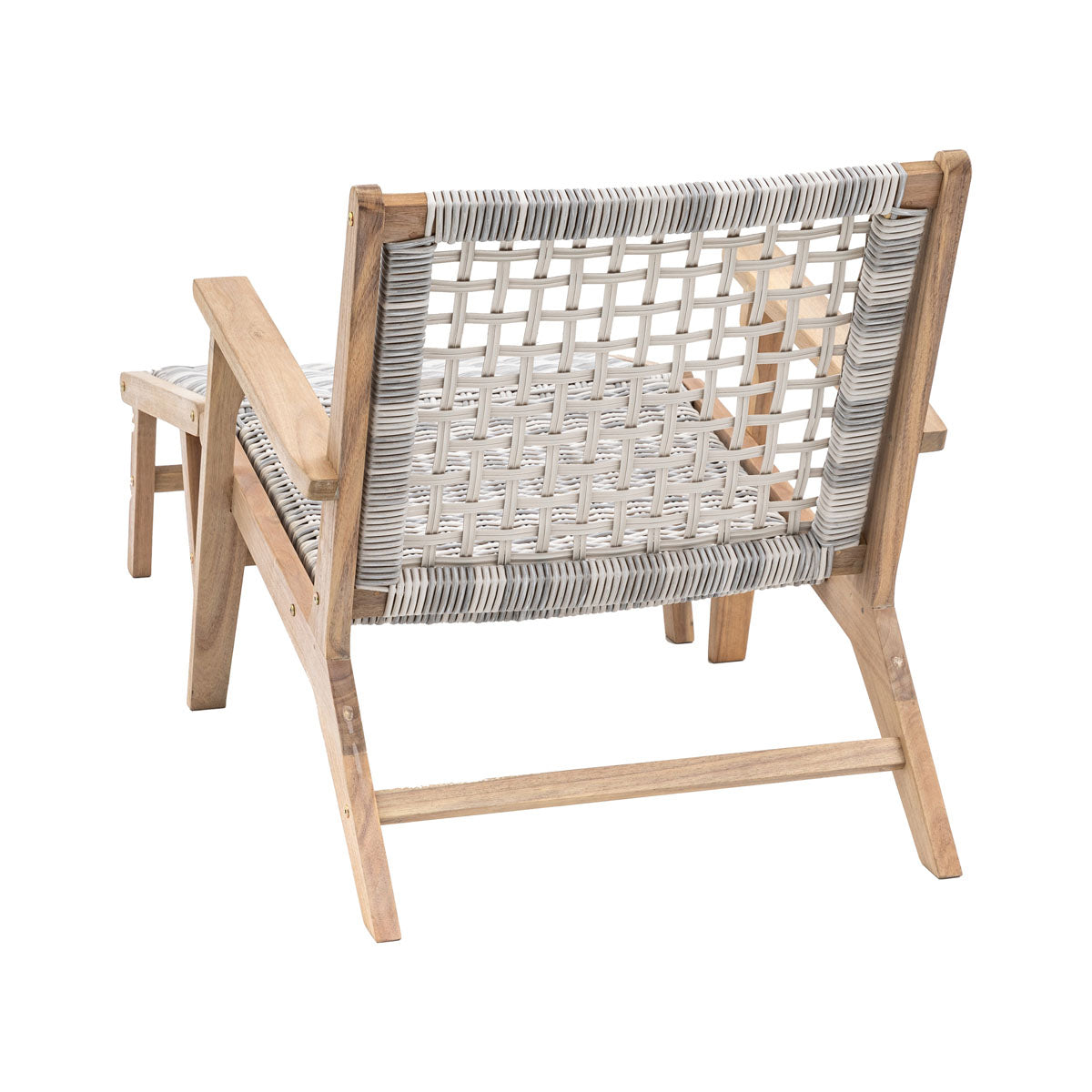 Gallery Direct Vatalos Lounge Chair with Footstool