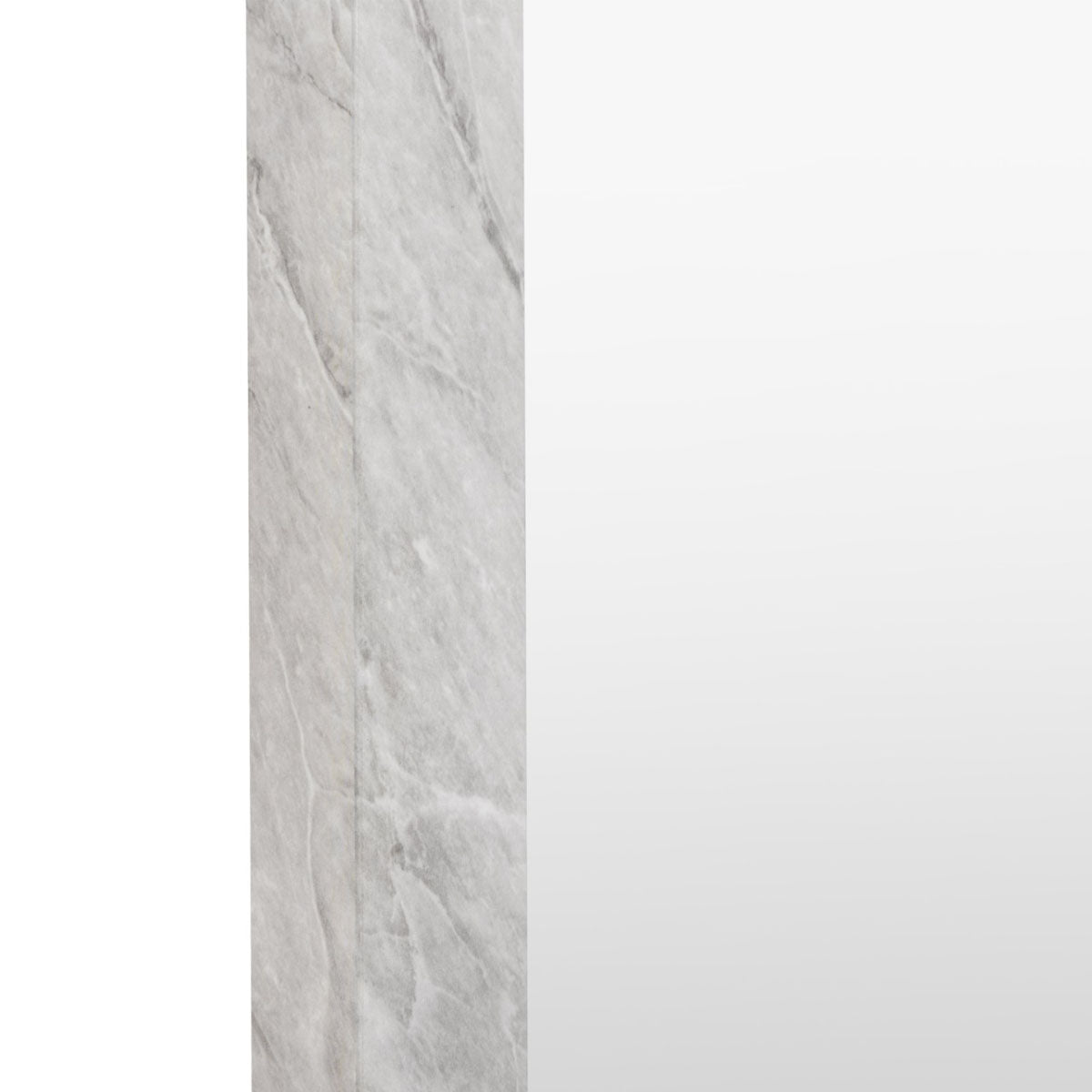 Gallery Direct Romano Leaner Mirror Marbled White 570x1570mm