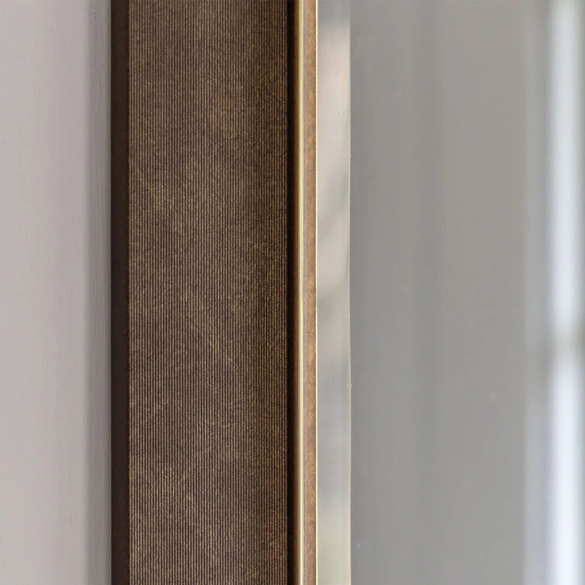 Gallery Direct Richmond Square Mirror Bronze 870x870mm