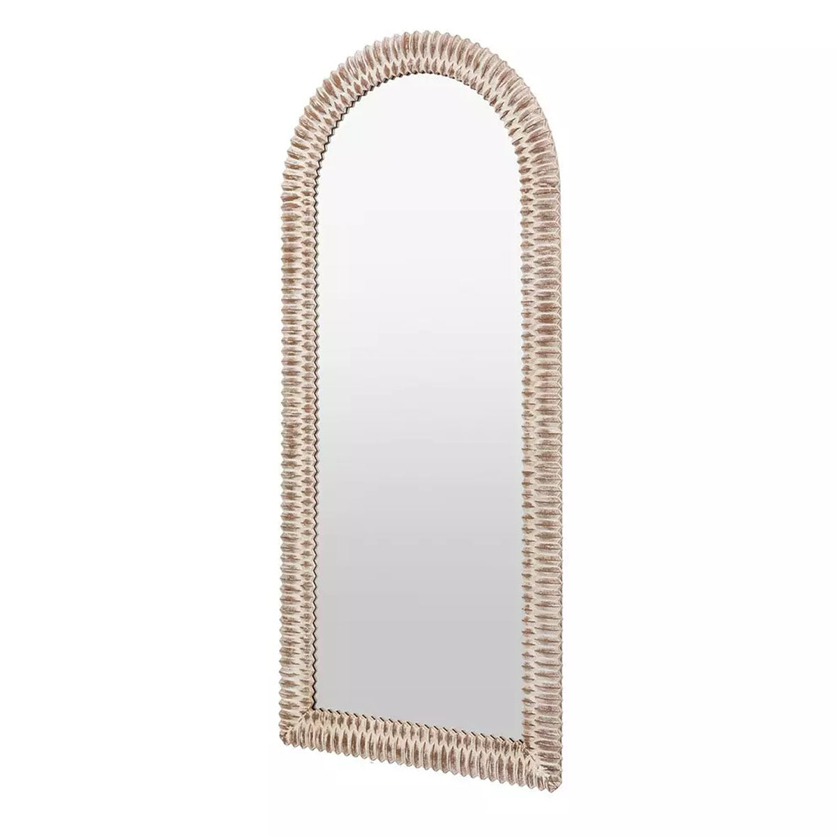 Gallery Direct Pimlico Arch Leaner White Wash 770x1700mm