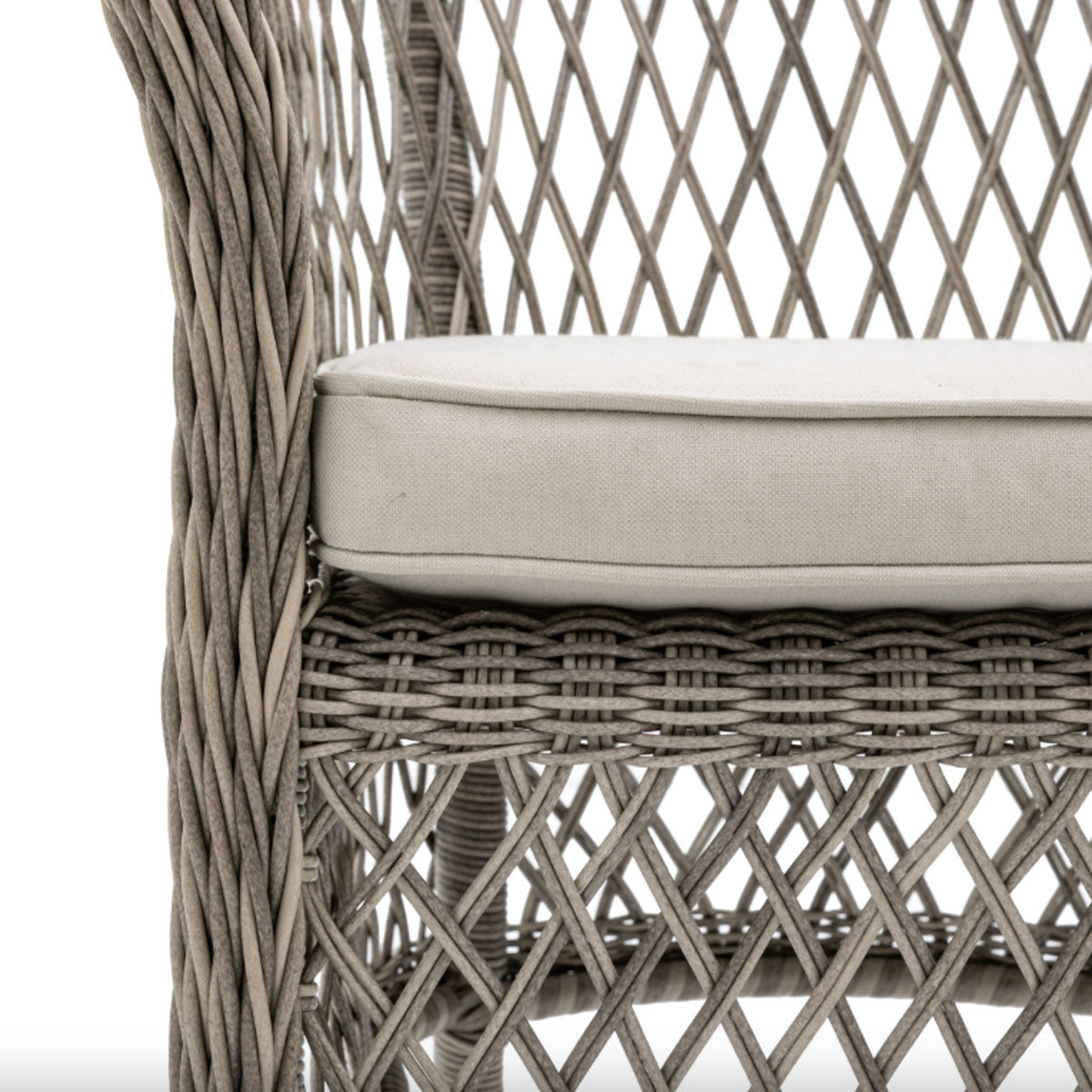 Gallery Direct Menton 4 Seater Round Dining Set