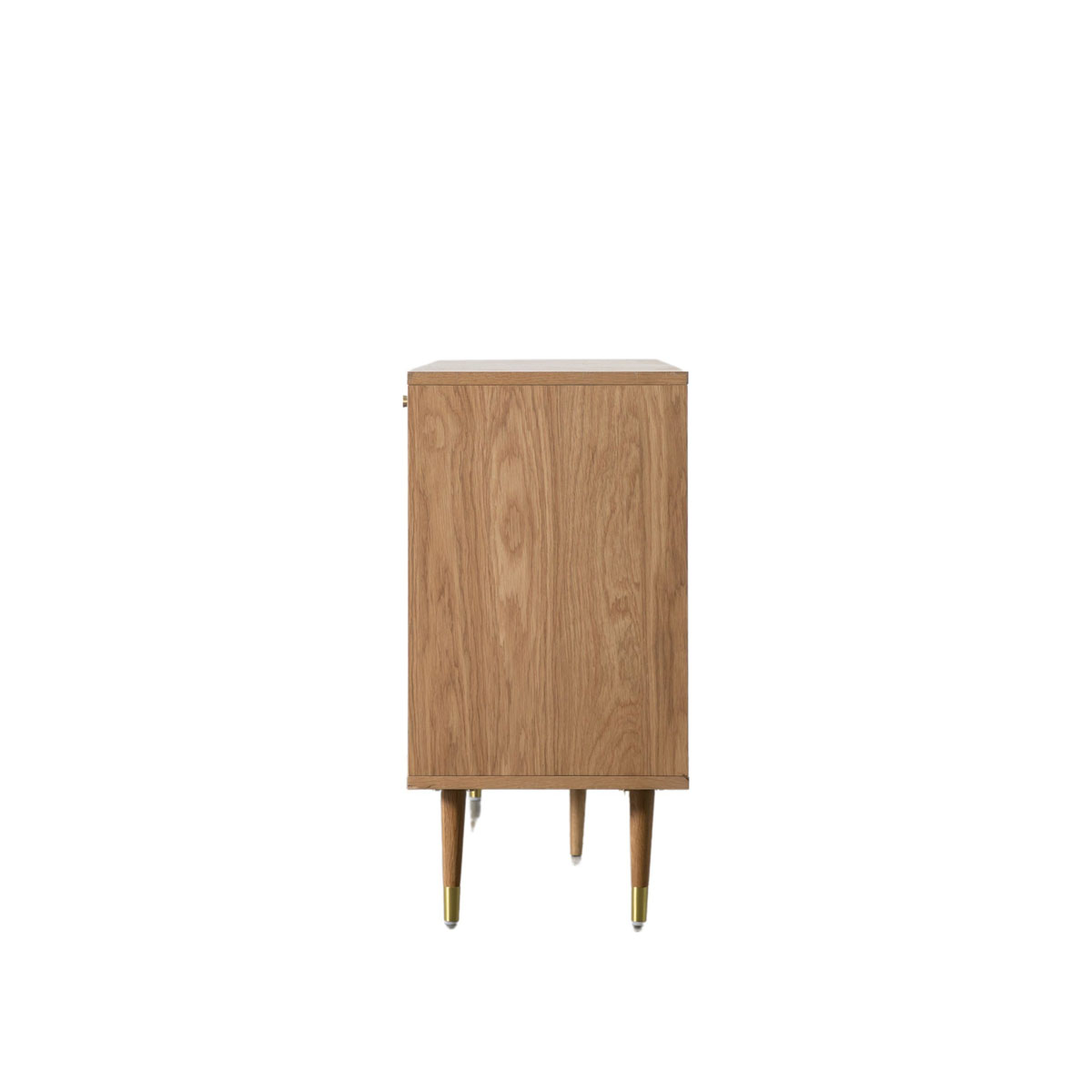 Gallery Direct Newbury Sideboard Oak Grey 1600x400x790mm