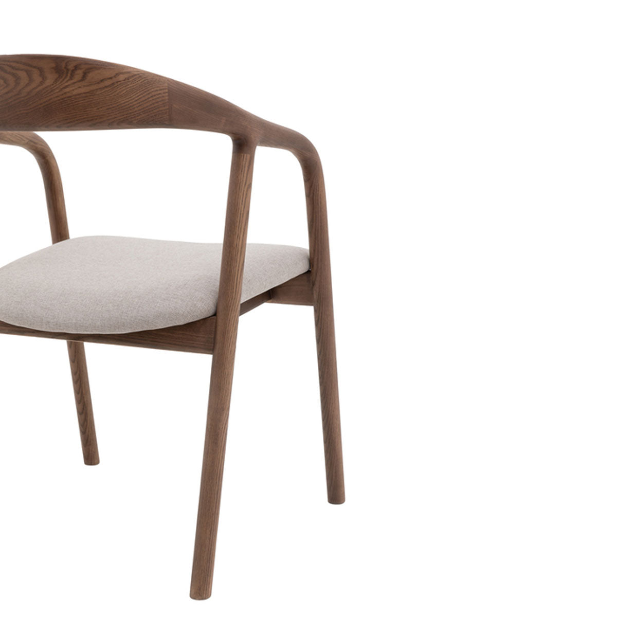 Gallery Direct Madrid Dining Chair Walnut UPH 552x565x775mm (2pk)