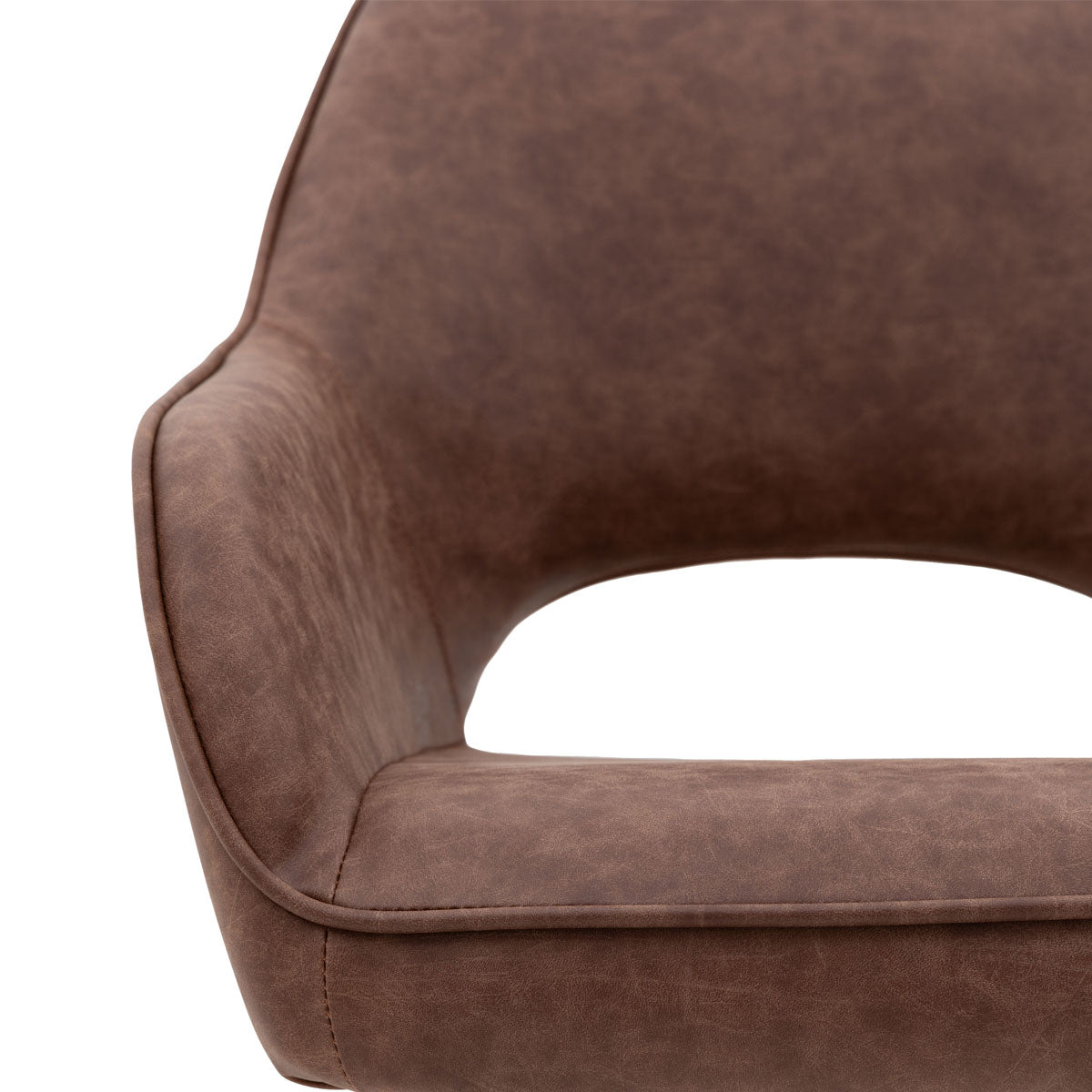 Gallery Direct Ivorra Dining Chair Brown (2pk)