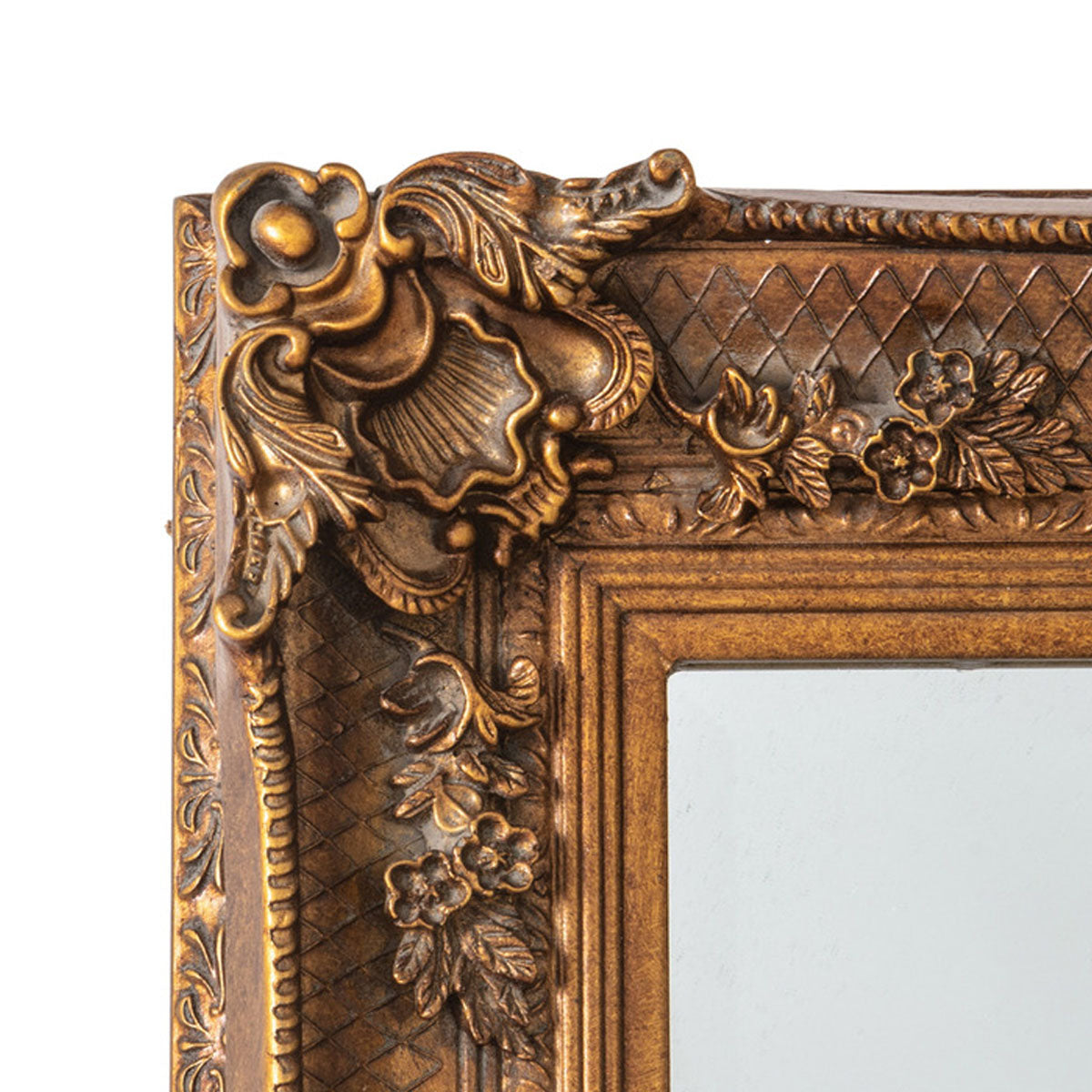 Gallery Direct Abbey Leaner Mirror Gold 1650x795mm
