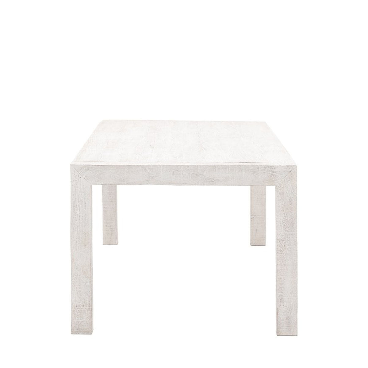 Gallery Direct Iowa Dining Table Whitewash 2000x1000x750mm