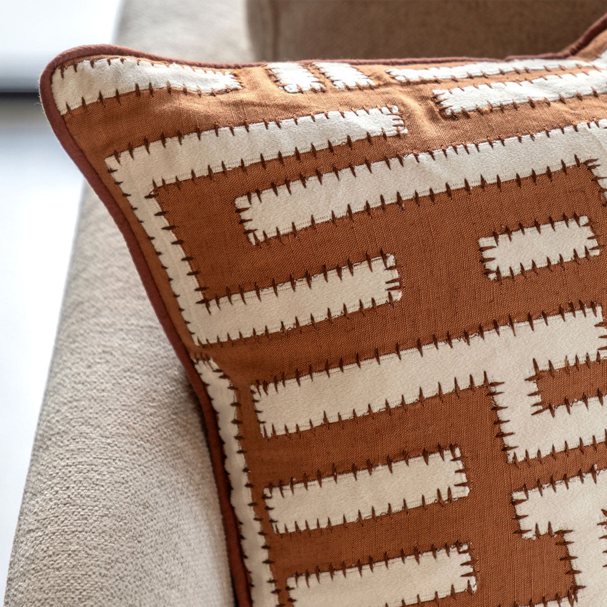 Gallery Direct Oskar Applique Cushion