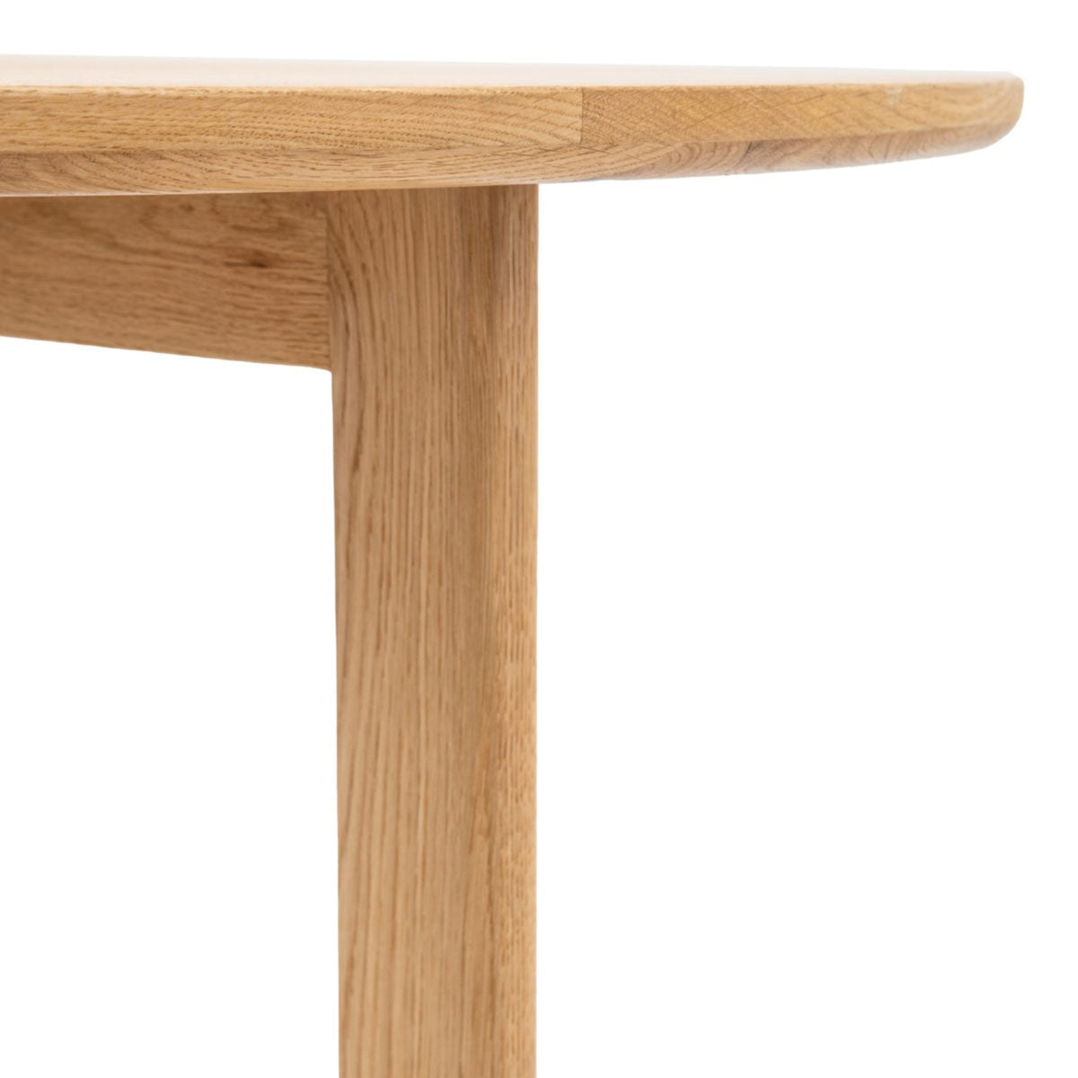 Gallery Direct Craft Round Dining Table Natural 1100x1100x750mm