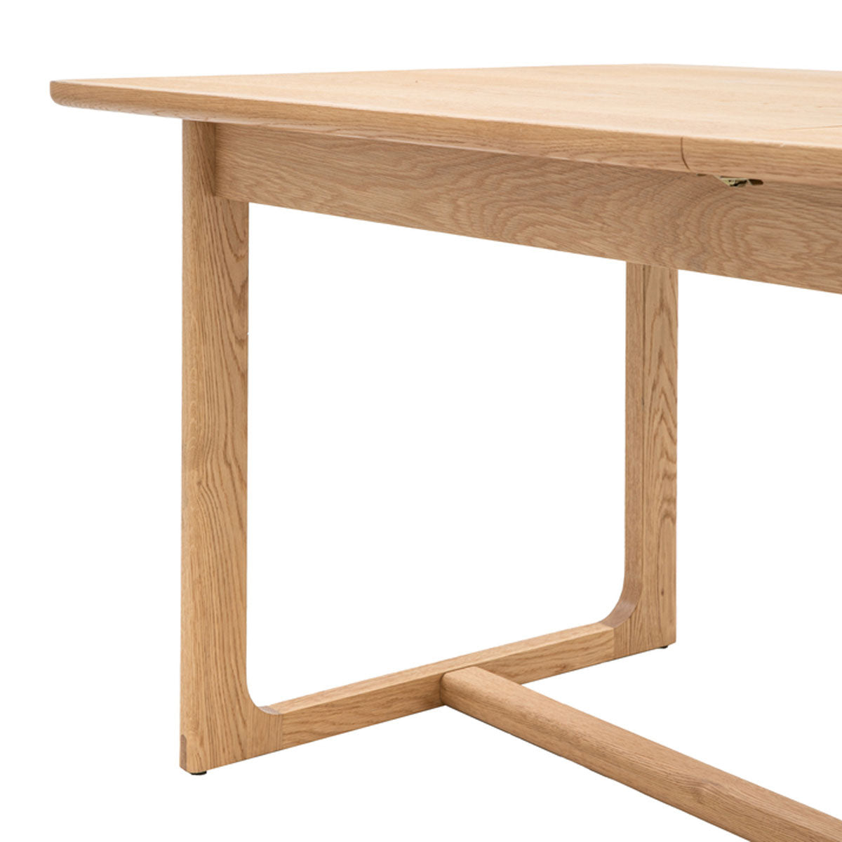 Gallery Direct Craft Ext Dining Table Natural 2000/2500x950x750mm