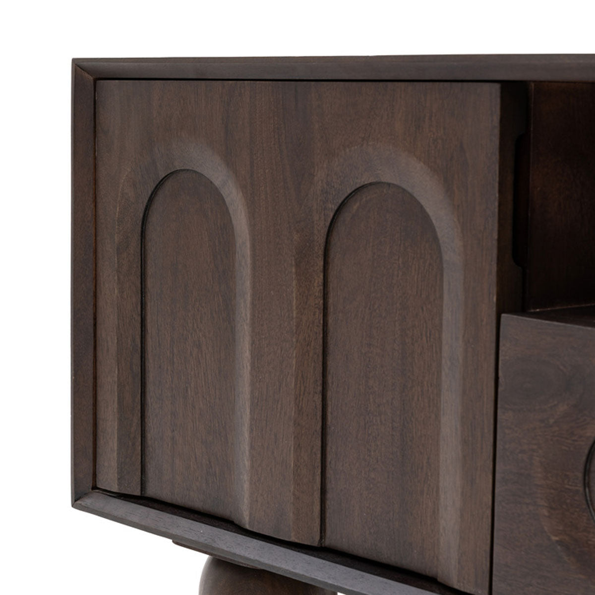 Gallery Direct Arc Media Unit 1400x400x450mm