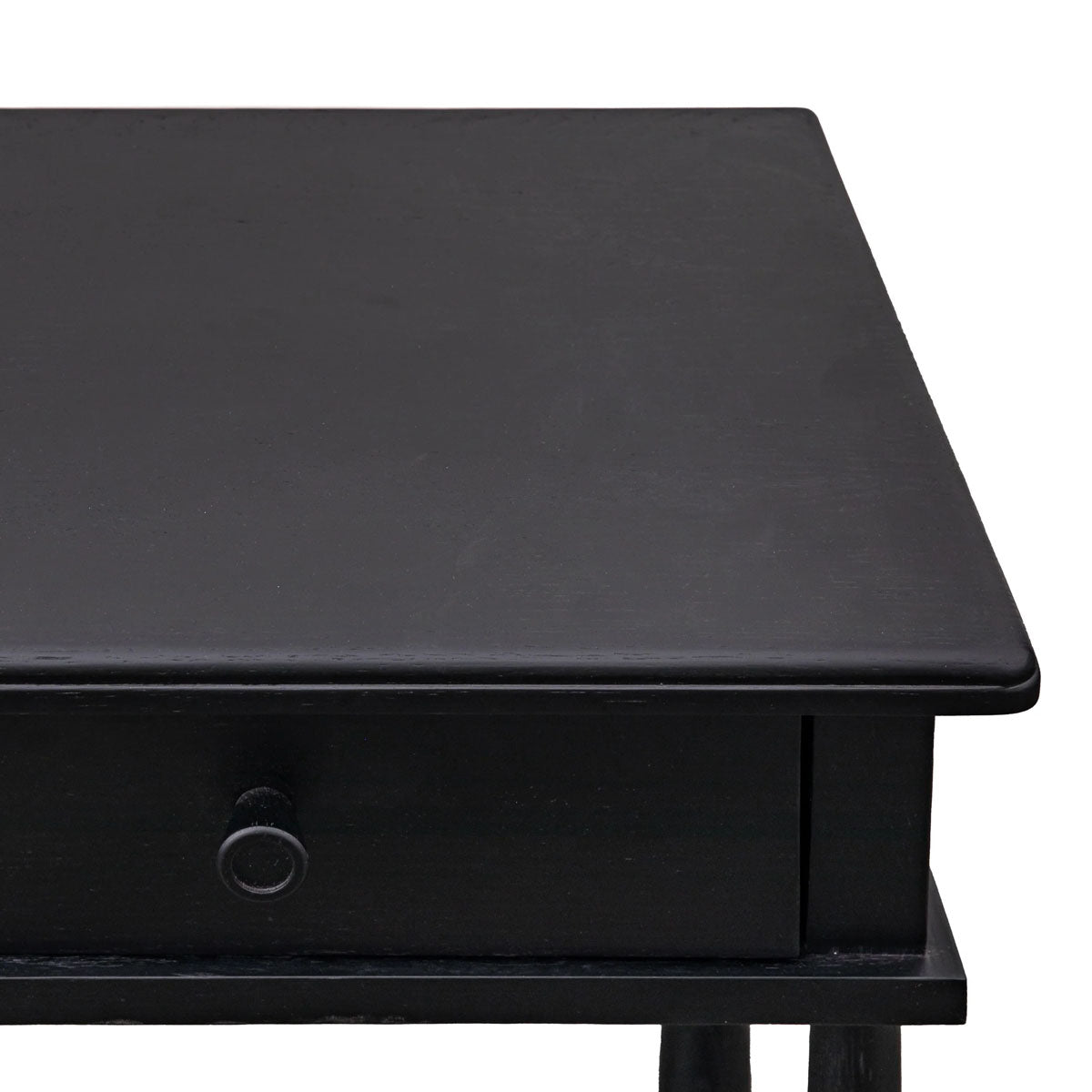 Gallery Direct Wycombe 1 Drawer Bedside Black 500x400x635mm