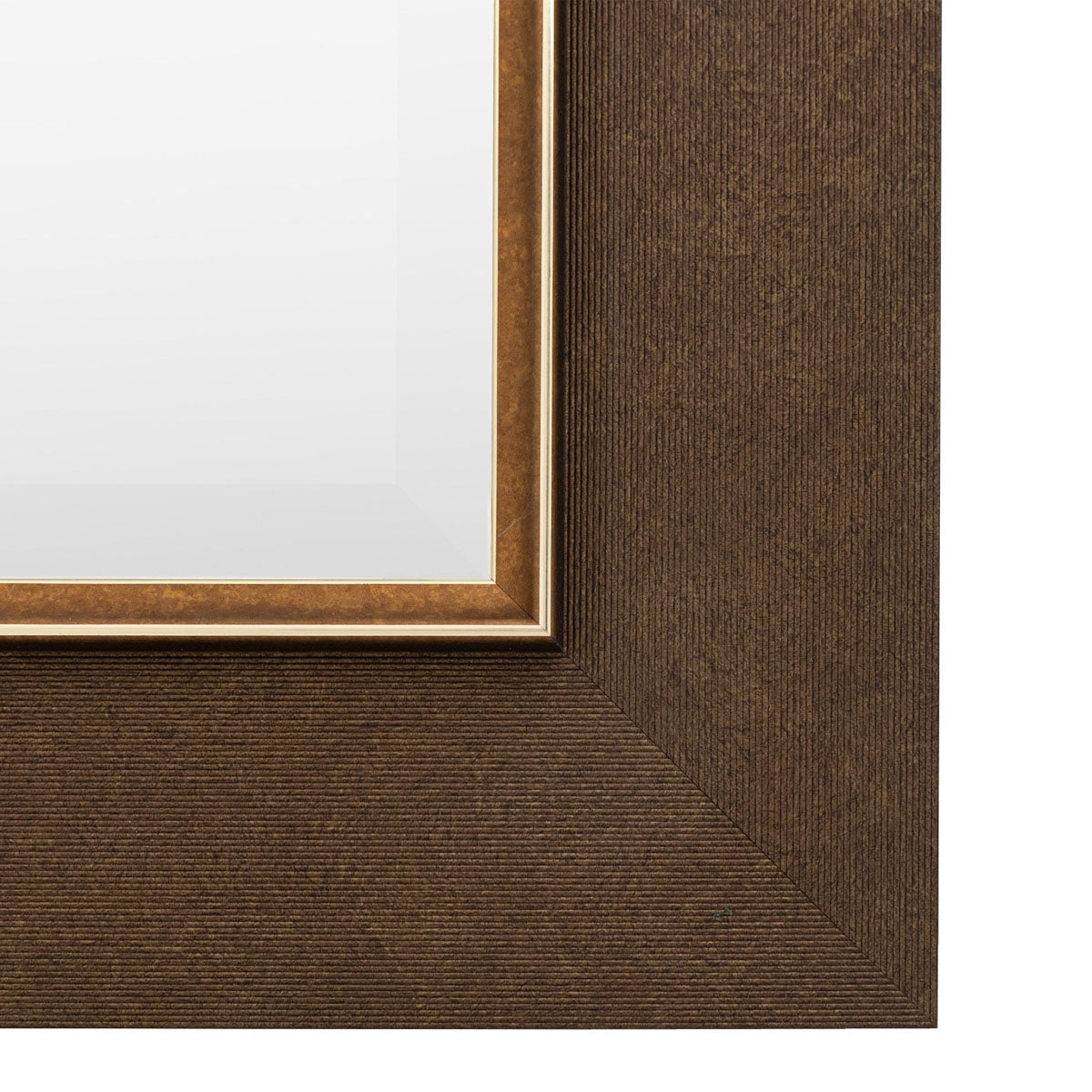 Gallery Direct Richmond Rectangle Mirror Bronze 1070x770mm