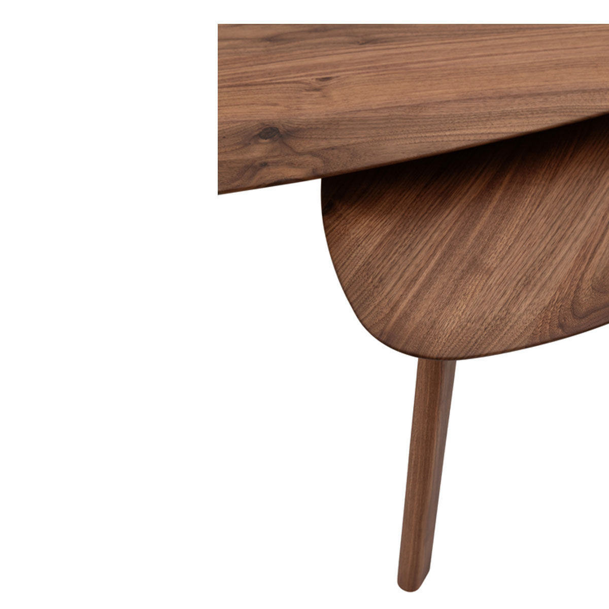 Gallery Direct Madrid Coffee Table Nest Walnut 1100x600x450mm