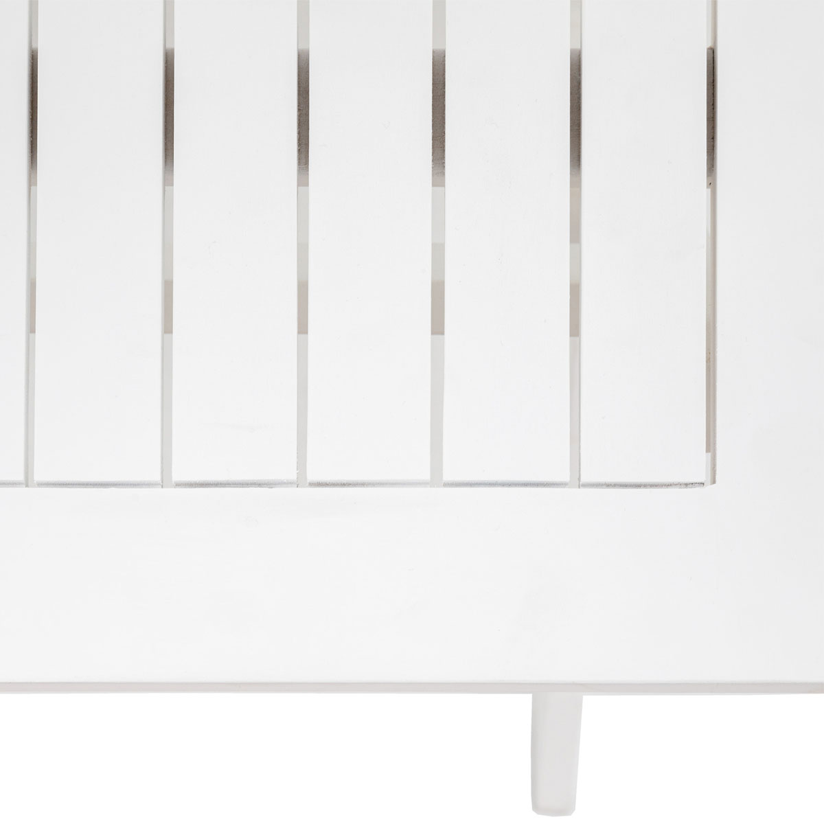 Gallery Direct Lindos White Folding Dining Set