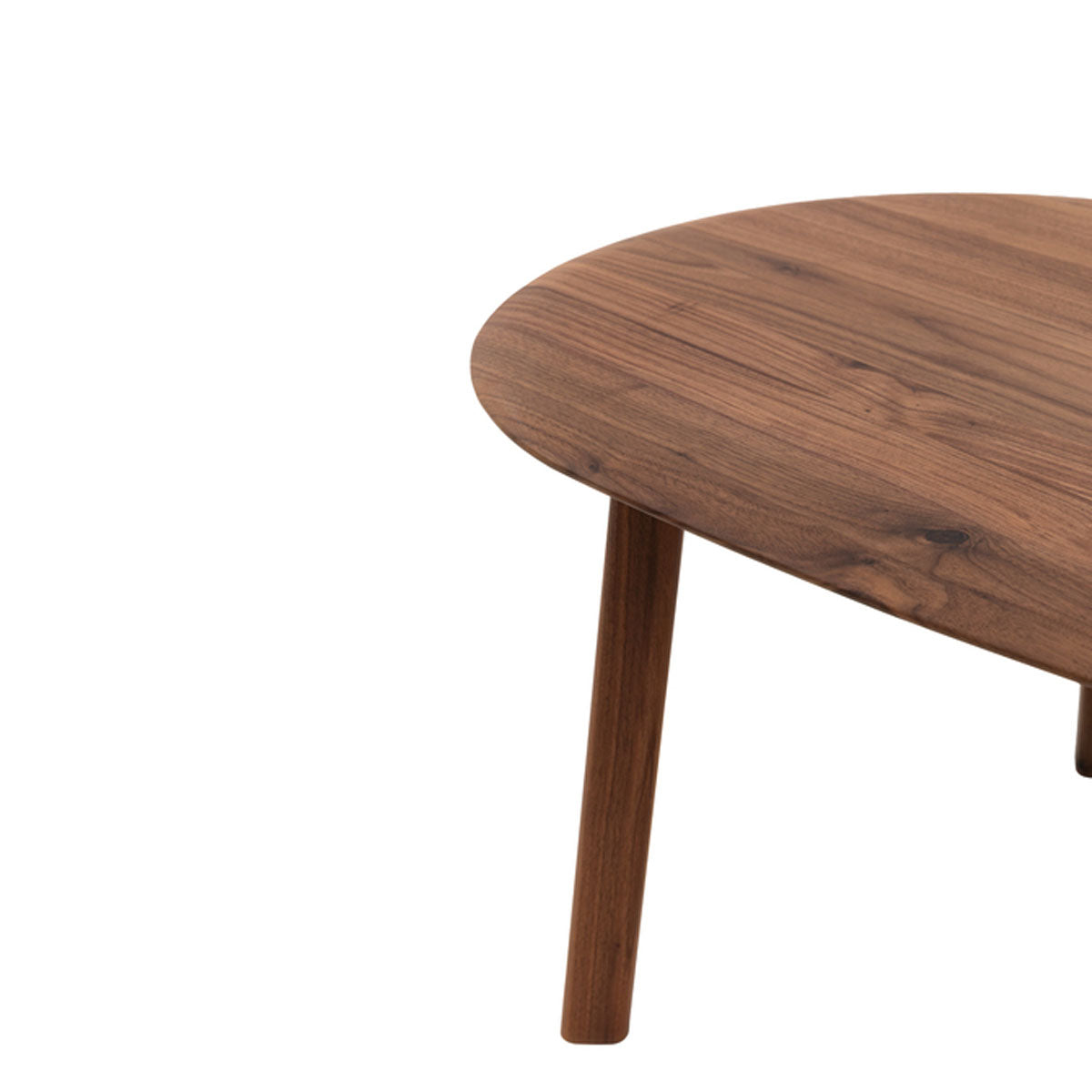 Gallery Direct Madrid Coffee Table Nest Walnut 1100x600x450mm