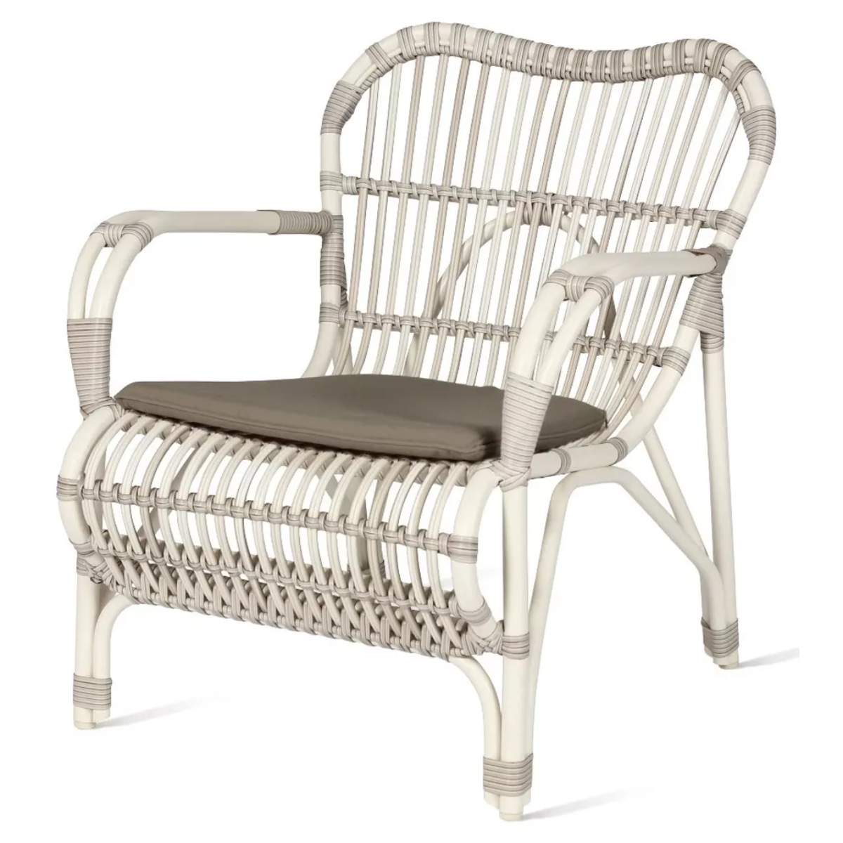 Vincent Shepherd Lazy Lucy Outdoor Armchair Wicker