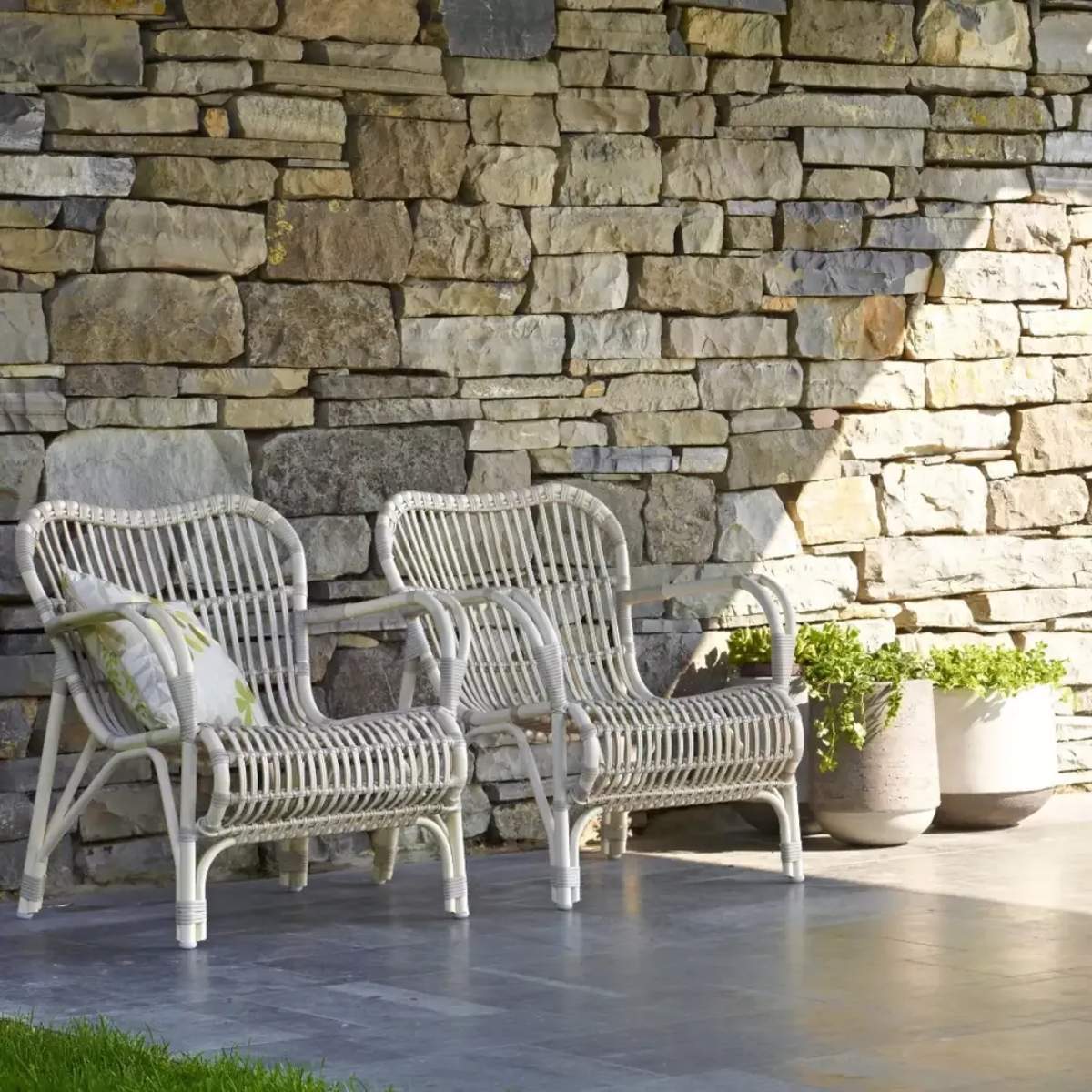 Vincent Shepherd Lazy Lucy Outdoor Armchair Wicker