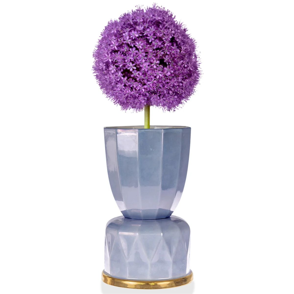 Villari Le Grazie - Aglaia By De Bona De Meo Vase - Pearly Avio