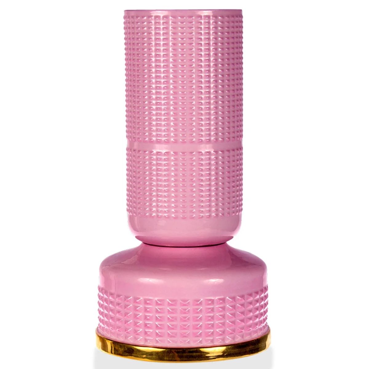 Villari Le Grazie – Talia By De Bona De Meo Vase - Pearly Pink