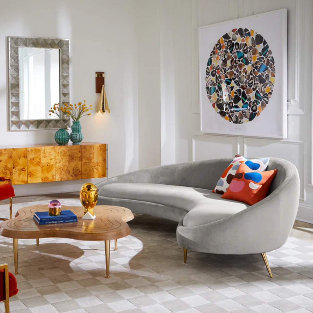 Jonathan Adler Legume Repeat Cushion