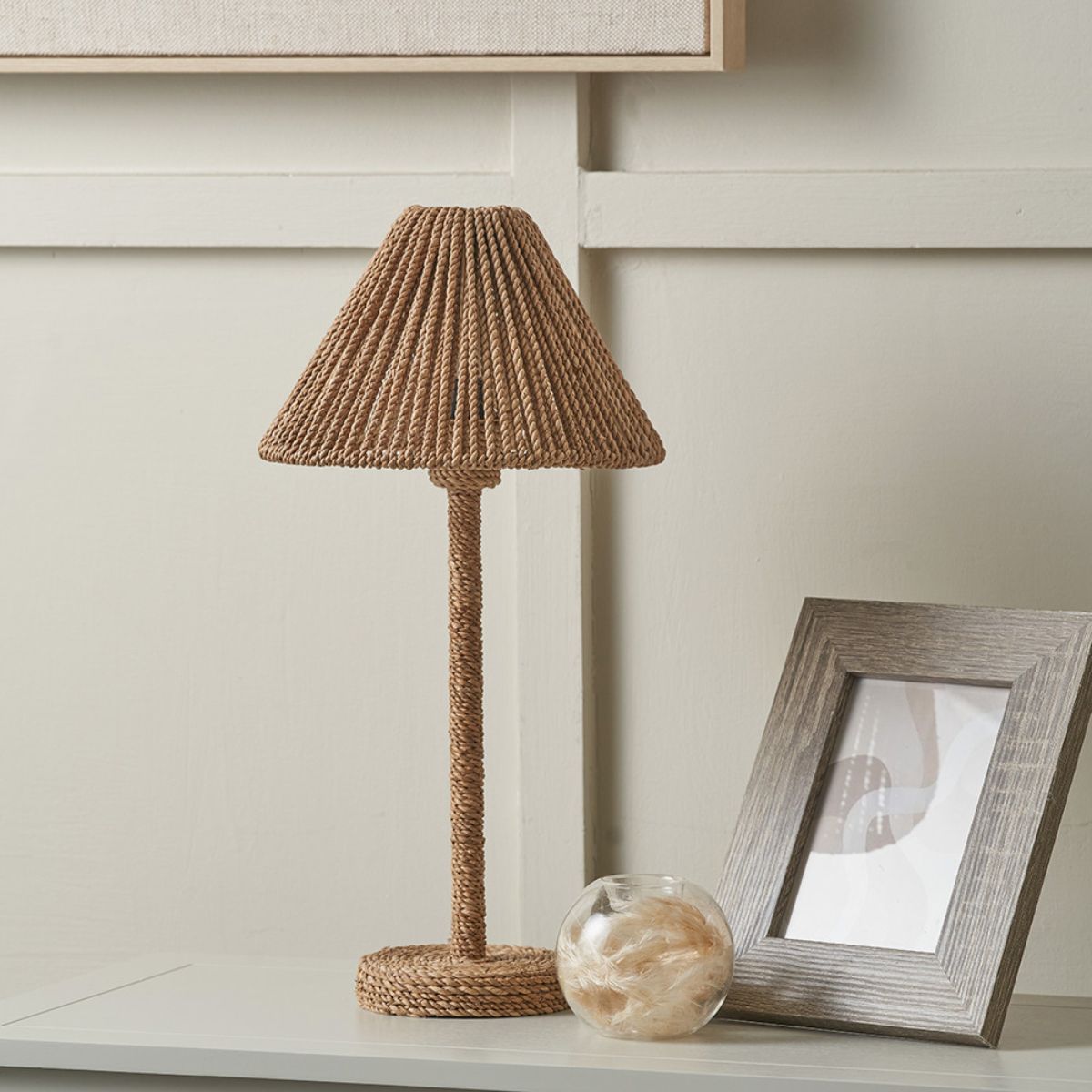 Pacific Lifestyle Leif Jute Rope Table Lamp