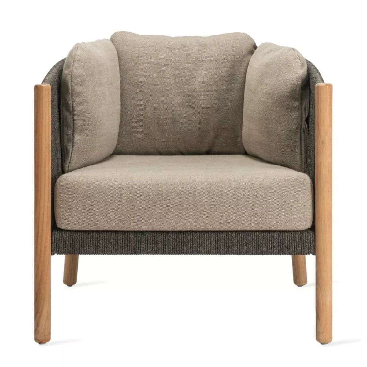 Vincent Shepherd Lento Lounge Chair + Seat & Wing Cushions