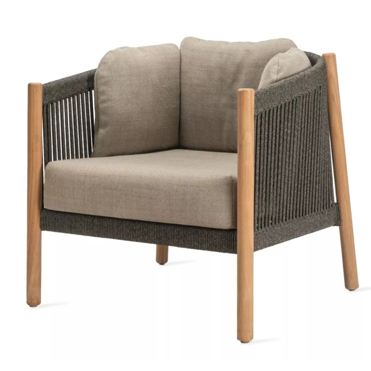 Vincent Shepherd Lento Lounge Chair + Seat & Wing Cushions