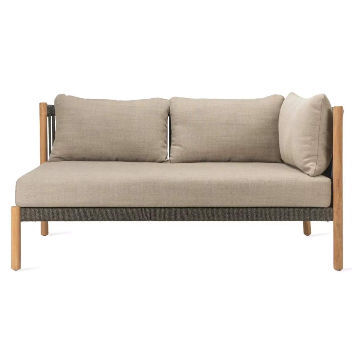 Vincent Shepherd Lento Modular Corner Left | Stone