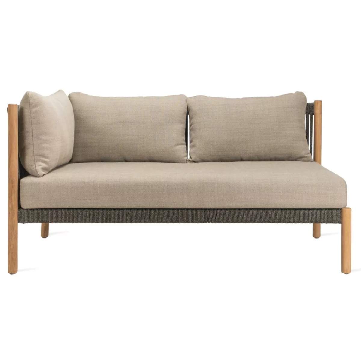 Vincent Shepherd Lento Modular Corner Right | Stone