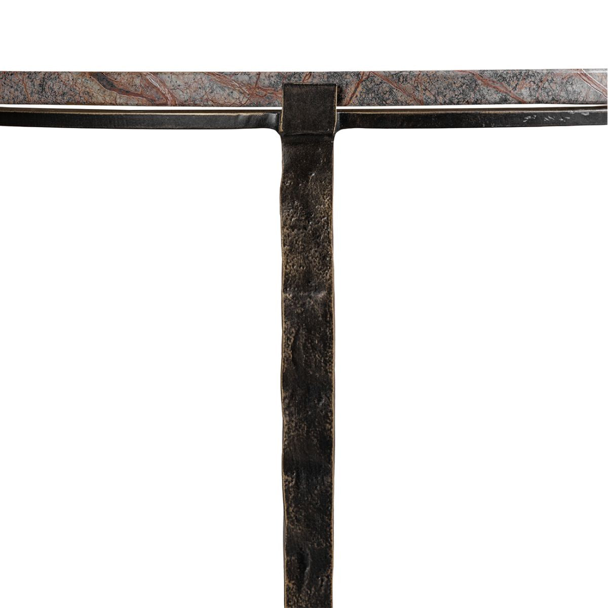 Libra Interiors Leo Forest Brown Marble Coffee Table